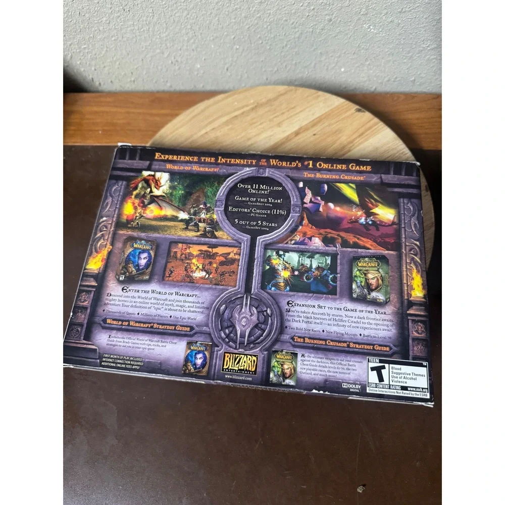 World of Warcraft Battle Chest‎ + Burning Crusade PC Game Strategy Guide